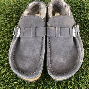 buckley genuine shearling mule